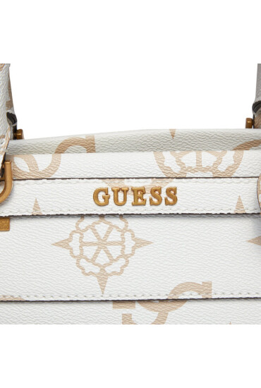 Guess Дамска чанта Sestri Logo (PO) HWPO90 01230 Бял - Mera.bg
