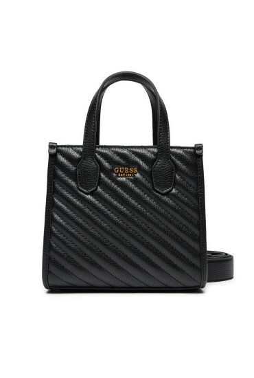 Guess Дамска чанта Silvana 2 Comp Tote HWQV86 65770 Черен - Mera.bg
