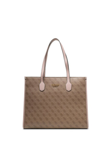 Guess Дамска чанта Silvana HWSN86 65240 Кафяв - Mera.bg