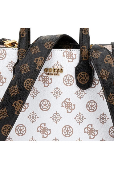 Guess Дамска чанта Silvana (PA) Mini Bags HWPA86 65770 Бял - Mera.bg