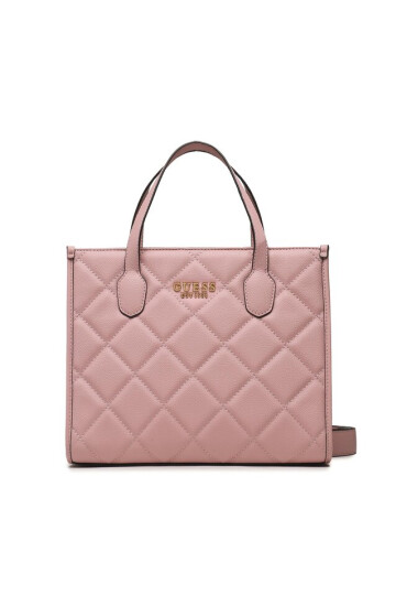Guess Дамска чанта Silvana (QC) HWQC86 65220 Розов - Mera.bg