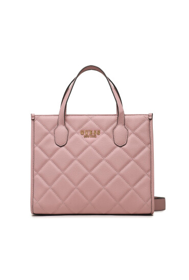Guess Дамска чанта Silvana (QC) HWQC86 65220 Розов - Mera.bg
