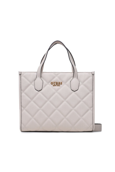 Guess Дамска чанта Silvana (QC) HWQC86 65220 Сив - Mera.bg