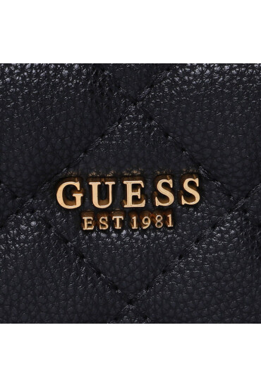 Guess Дамска чанта Silvana (QC) Mini Bags HWQC86 65770 Черен - Mera.bg