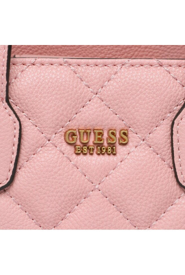 Guess Дамска чанта Silvana (QC) Mini Bags HWQC86 65770 Розов - Mera.bg