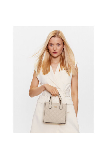 Guess Дамска чанта Silvana (QC) Mini Bags HWQC86 65770 STO - Mera.bg