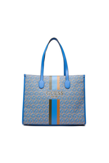 Guess Дамска чанта Silvana (SC) HWSC86 65230 AQUATIC LOGO - Mera.bg