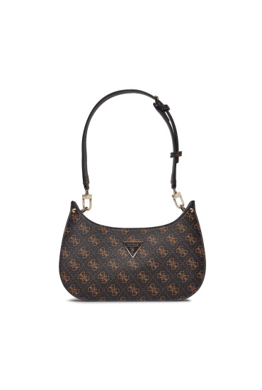 Guess Дамска чанта Spark Mico Mini Meridian HWQG87 78720 Кафяв - Mera.bg
