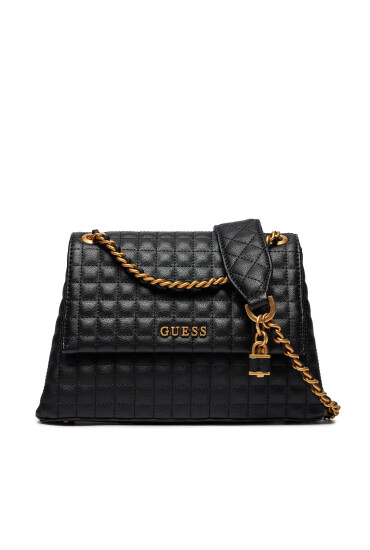 Guess Дамска чанта Tia (QA) HWQA91 87210 Черен - Mera.bg