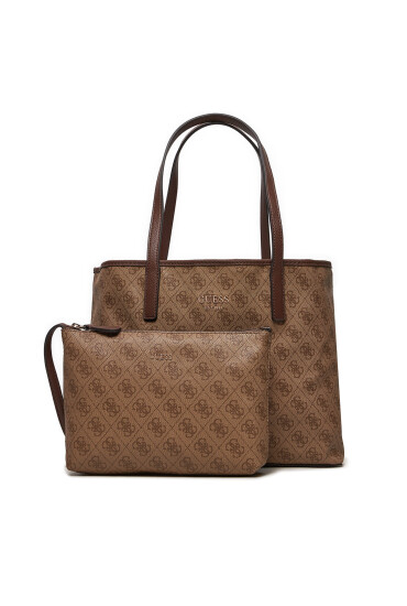Guess Дамска чанта Vikky II (SG) HWSG93 18280 Кафяв - Mera.bg