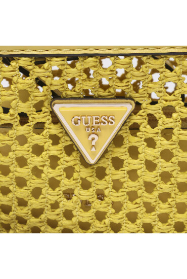 Guess Дамска чанта Vikky (WJ) HWWJ69 95040 Жълт - Mera.bg