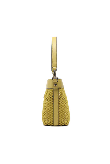Guess Дамска чанта Vikky (WJ) HWWJ69 95040 Жълт - Mera.bg