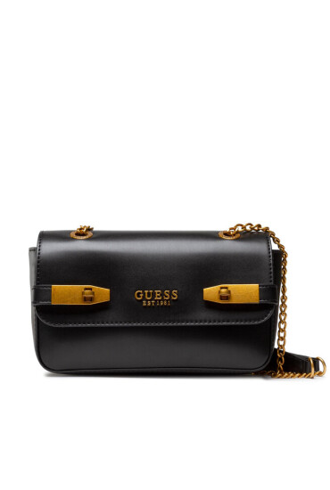 Guess Дамска чанта Zadie Convertible Xbody Flap HWVB84 15210 Черен - Mera.bg