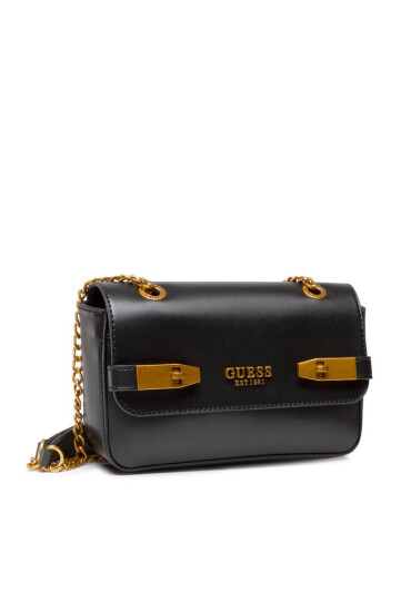 Guess Дамска чанта Zadie Convertible Xbody Flap HWVB84 15210 Черен - Mera.bg