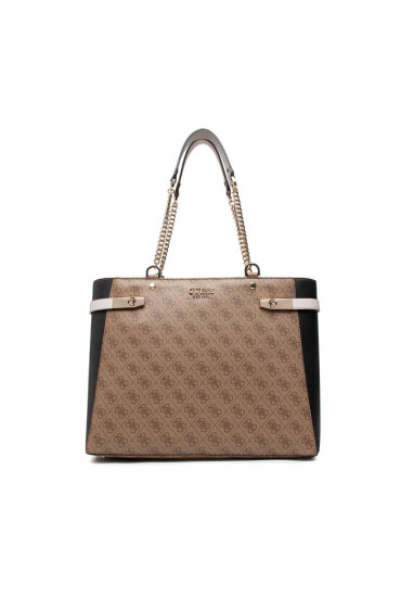 Guess Дамска чанта Zadie Logo Girlfiend Tote HWSG83 96230 LBL - Mera.bg