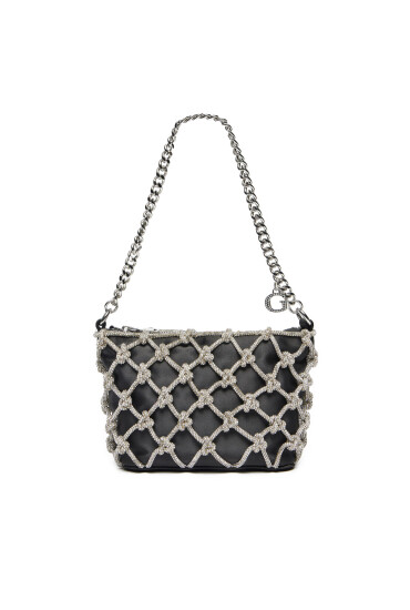 Guess Дамска чанта Zalina HWEY93 50180 Черен - Mera.bg