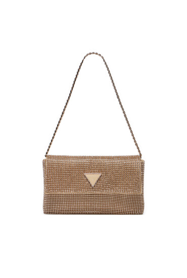 Guess Дамска чанта Zalina HWRP93 50700 Златист - Mera.bg