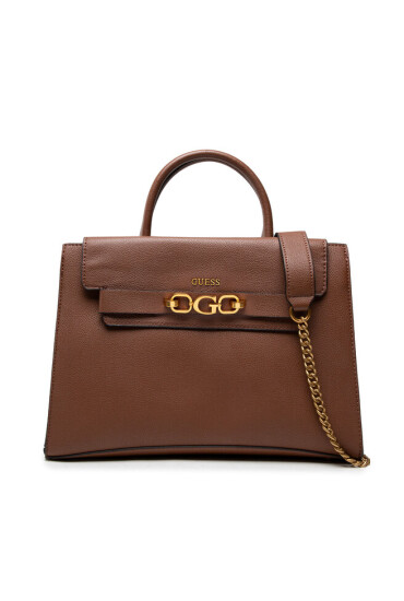 Guess Дамска чанта Zira High Society Satchel HWVA84 84060 COG - Mera.bg