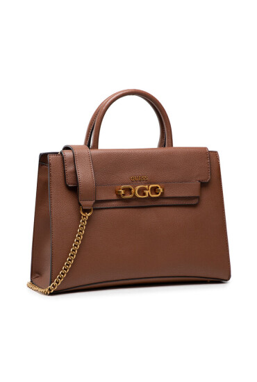 Guess Дамска чанта Zira High Society Satchel HWVA84 84060 COG - Mera.bg