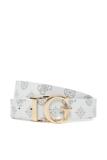 Guess Дамски колан BW9171 P4430 Бял - Mera.bg