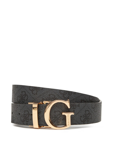 Guess Дамски колан BW9266 P5330 Черен - Mera.bg