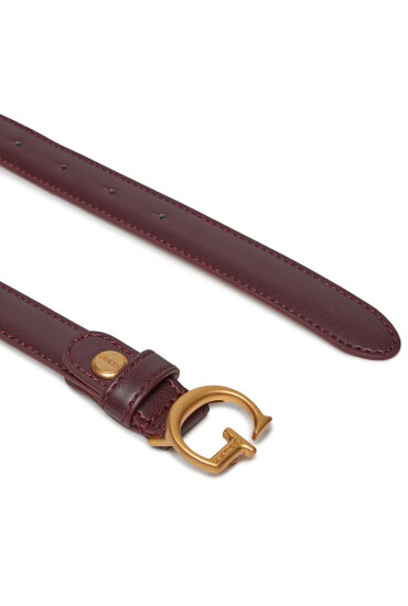 Guess Дамски колан Masie (VA) Belts BW9079 P4120 Бордо - Mera.bg