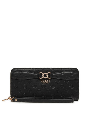 Guess Голям дамски портфейл Arena Logo (PG) Wallets SWPG93 36460 Черен - Mera.bg
