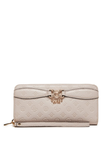 Guess Голям дамски портфейл Arena Logo (PG) Wallets SWPG93 36460 Кафяв - Mera.bg