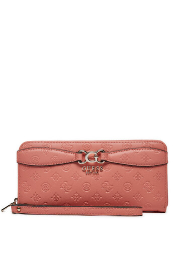 Guess Голям дамски портфейл Arlena Logo (PG) Wallets SWPG93 36460 Коралов - Mera.bg