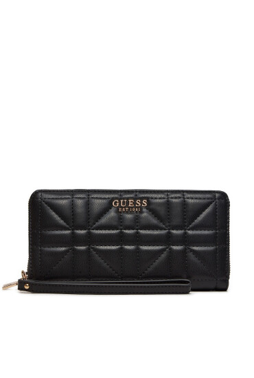 Guess Голям дамски портфейл Assia (QG) Wallets SWQG84 99460 Черен - Mera.bg