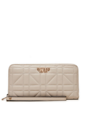 Guess Голям дамски портфейл Assia SWQG84 99460 Сив - Mera.bg
