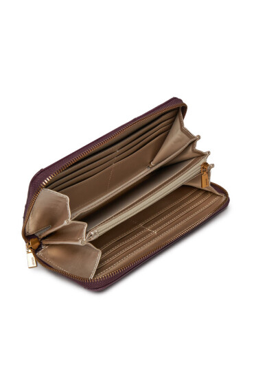 Guess Голям дамски портфейл Cilian (QB) Slb SWQB91 91460 Виолетов - Mera.bg