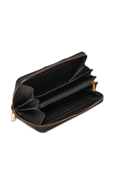 Guess Голям дамски портфейл Cilian (QB) Slg SWQB91 91460 Черен - Mera.bg
