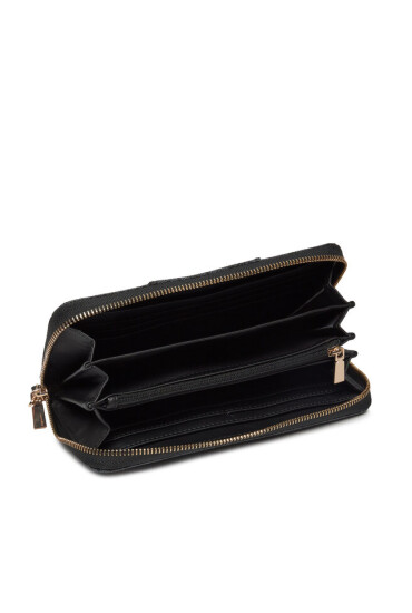 Guess Голям дамски портфейл Eco Brenton (EBG) Slg SWEBG8 39046 Сив - Mera.bg