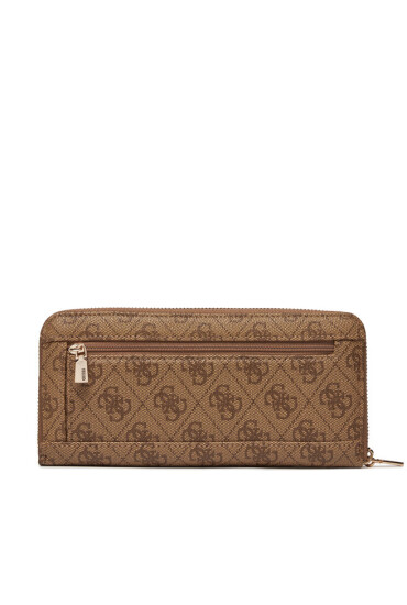 Guess Голям дамски портфейл Eco Brenton (EBG) Slg SWEBG8 39046 Бежов - Mera.bg