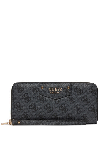 Guess Голям дамски портфейл Eco Brenton (EBG) Slg SWEBG8 39046 Сив - Mera.bg