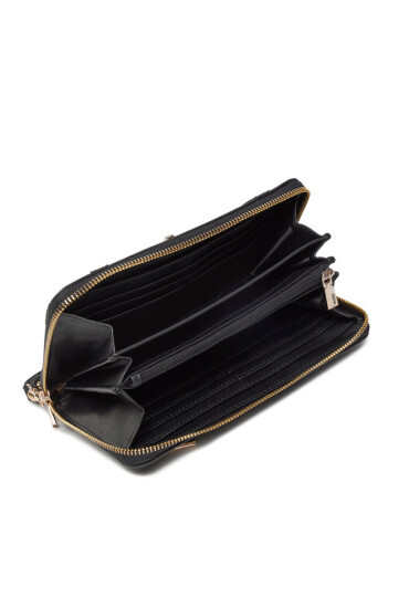 Guess Голям дамски портфейл Emilee (BG) Slg SWBG88 62460 Черен - Mera.bg