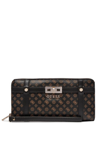 Guess Голям дамски портфейл Emilee (PS) Slg SWPS88 62460 Кафяв - Mera.bg