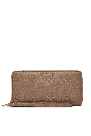 Guess Голям дамски портфейл Gianessa SWPG93 49146 Кафяв - Mera.bg
