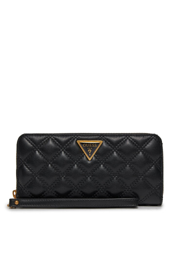 Guess Голям дамски портфейл Giully (QA) Slg SWQA87 48460 Черен - Mera.bg