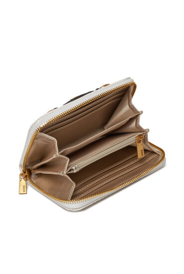 Guess Голям дамски портфейл Izzy Peony (PD) Slg SWPD92 09400 STL - Mera.bg