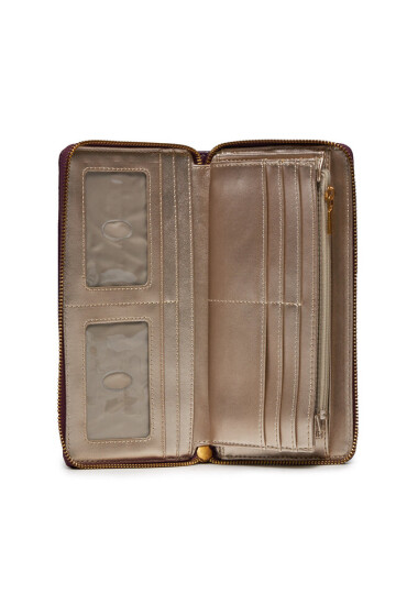 Guess Голям дамски портфейл Jania (GA) Slg SWGA91 99630 Виолетов - Mera.bg