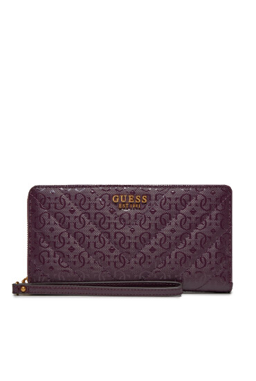 Guess Голям дамски портфейл Jania (GA) Slg SWGA91 99630 Виолетов - Mera.bg