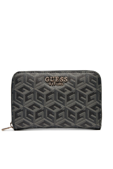 Guess Голям дамски портфейл Laurel (CU) Wallets SWCU85 00400 Черен - Mera.bg