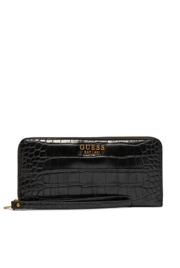 Guess Голям дамски портфейл Laurel (CX) Slg SWCX85 00460 Черен - Mera.bg
