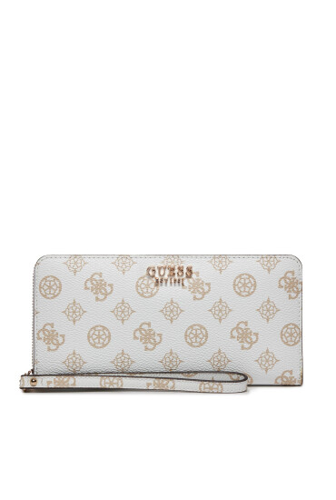 Guess Голям дамски портфейл Laurel (PG) Slg SWPG85 00460 Бял - Mera.bg