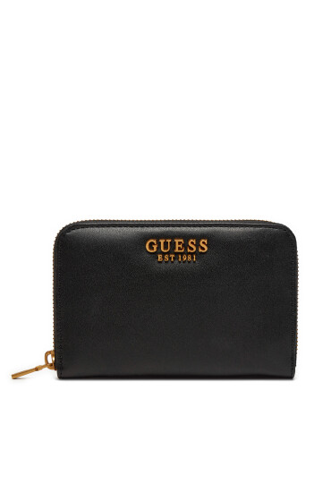 Guess Голям дамски портфейл Laurel SWVA85 00400 Черен - Mera.bg