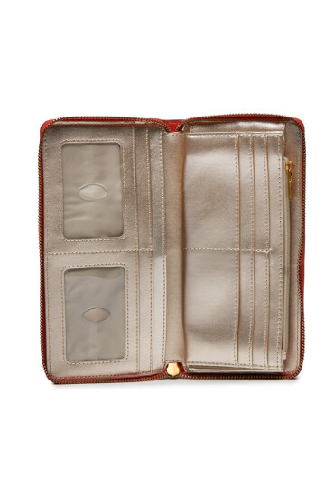 Guess Голям дамски портфейл Laurel SWVB85 00630 Оранжев - Mera.bg