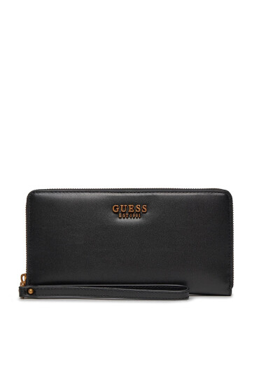 Guess Голям дамски портфейл Laurel (VB) Slg SWVB85 00630 Черен - Mera.bg