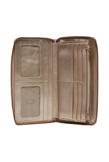 Guess Голям дамски портфейл Laurel (VB) Slg SWVB85 00630 Кафяв - Mera.bg